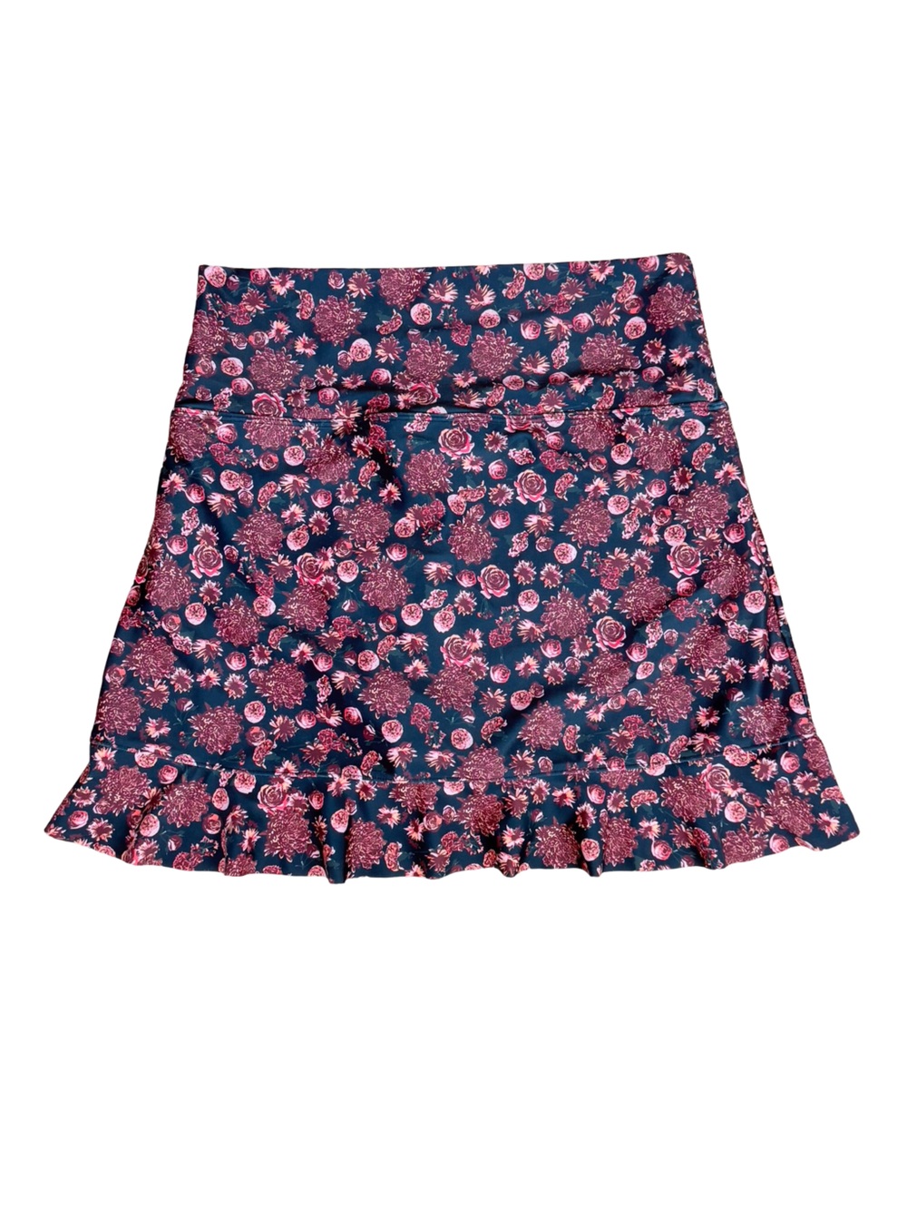 Albion Floral High Rise Swim Skirt Size M - Picture 6 of 8